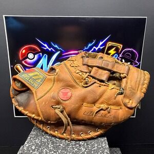 Mizuno Lite Flex MT3045 Bob Boone Catcher Mitt Brown Leather Baseball Glove RHT